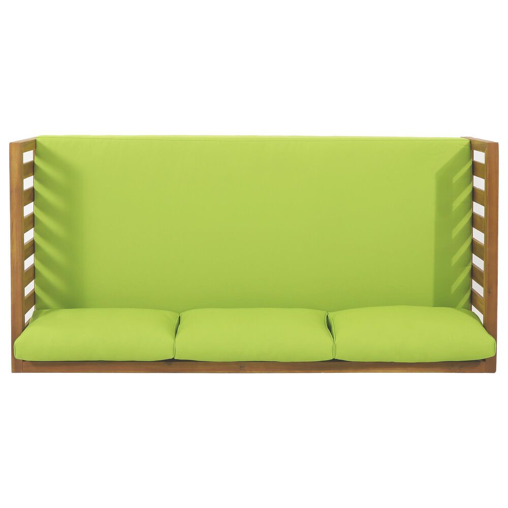 Hearth and Haven Claremont Outdoor Sofa Daybed in Green, , large