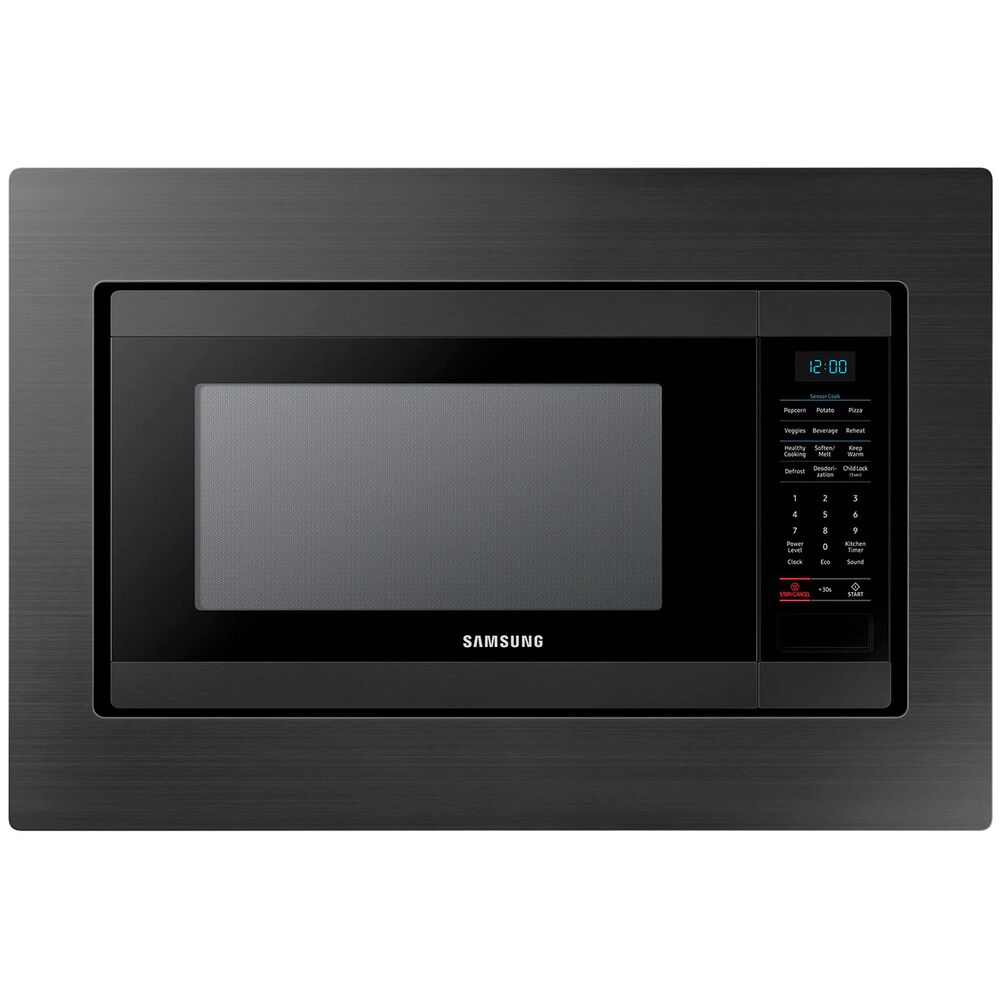 Samsung 30&quot; Microwave Trim Kit in Black Stainless Steel, , large