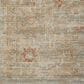 Loloi Heritage 10" x 14" Aqua and Terracotta Area Rug, , large
