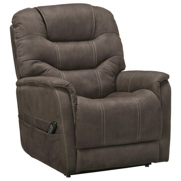 Signature Design by Ashley Ballister Power Lift Recliner with Power Headrest and Lumbar in Espresso, , large