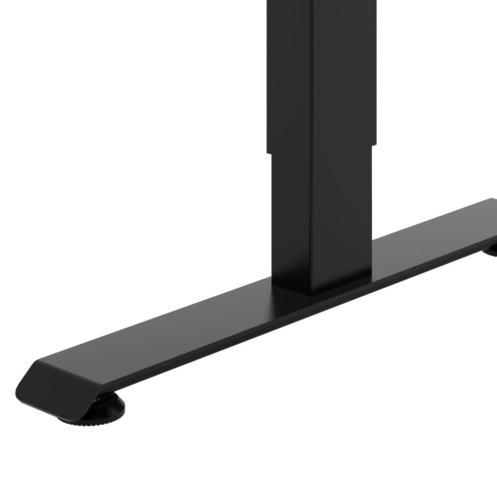 Furniture of America Villalobos Adjustable Office Desk in Black, , large
