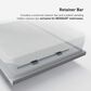 Bedgear Flex Split Head King Adjustable Base in Gray, , large