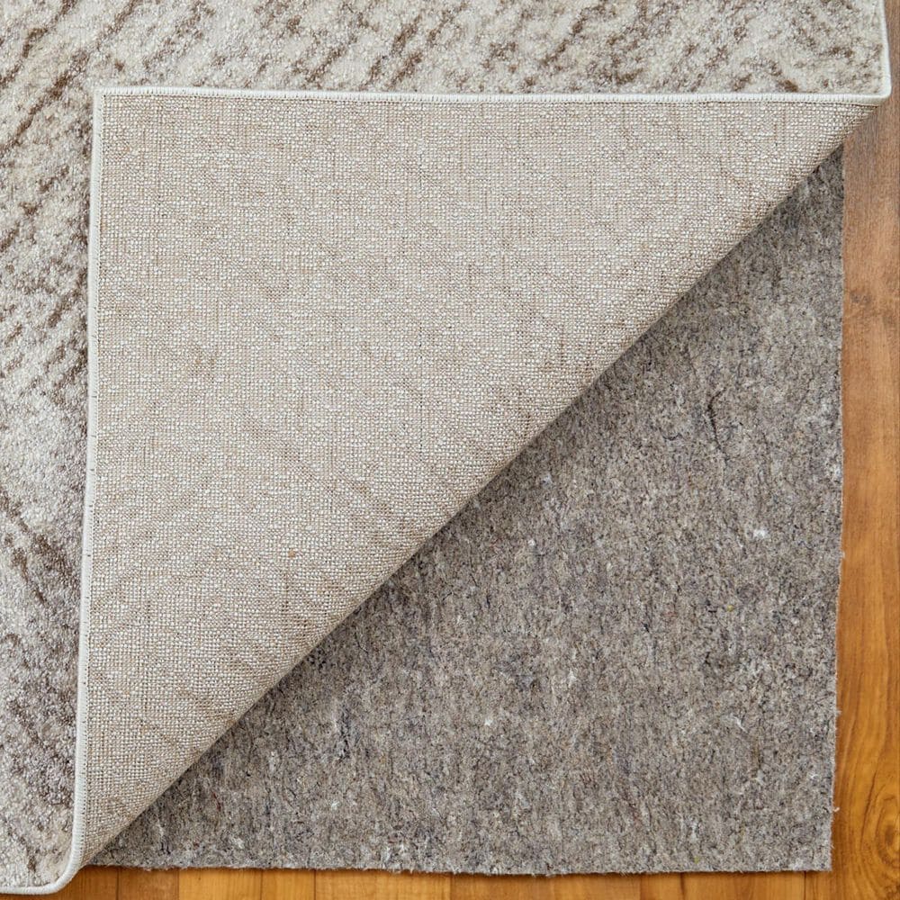 Feizy Vancouver 39NPF 6&#39;7&quot; x 9&#39;6&quot; Beige and Brown Area Rug, , large