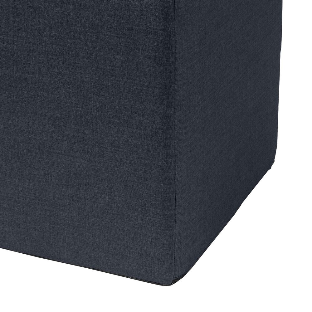 Jaxx Monroe Medium Ottoman in Denim, , large