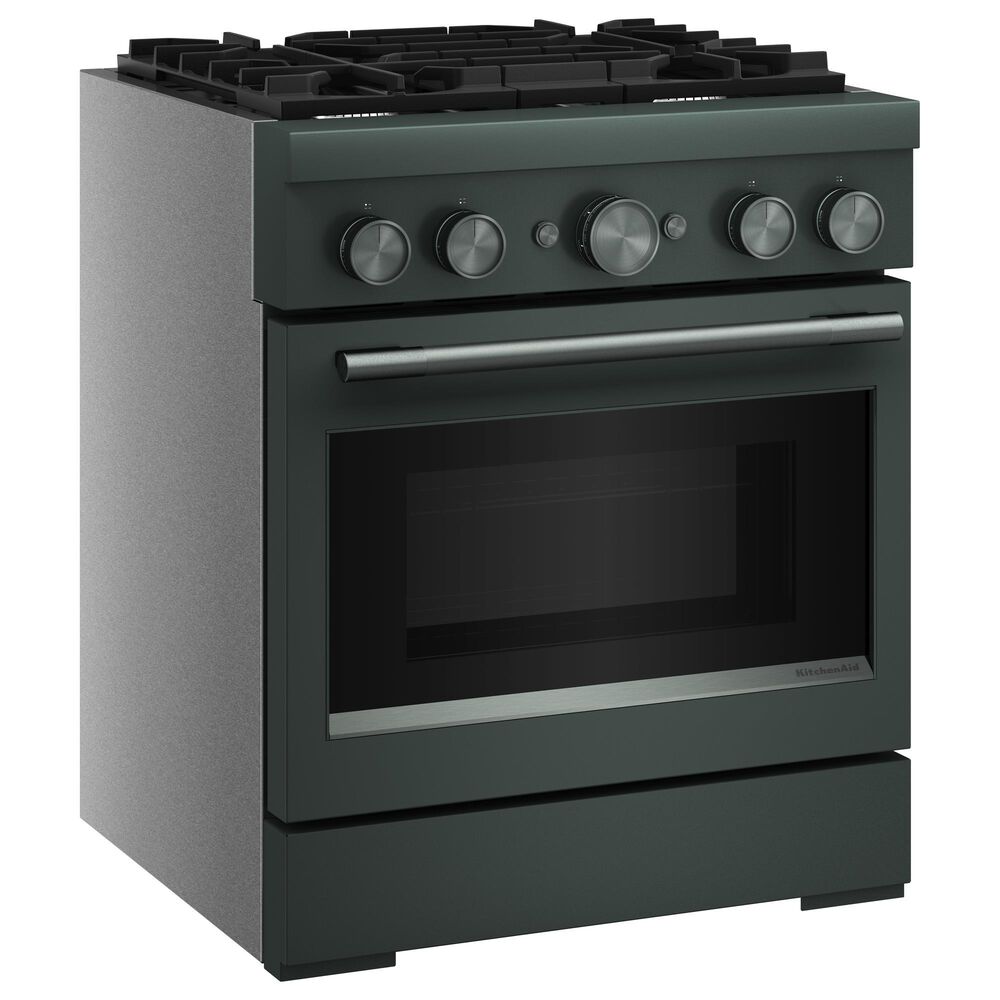 KitchenAid 4.1 Cu. Ft. Commercial-Style Dual Fuel Range in Juniper, , large