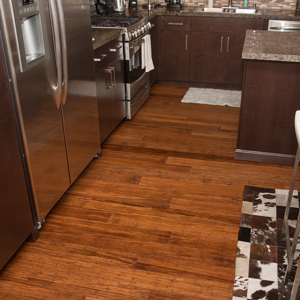 CALI Fossilized Java 5.3125&quot; Engineered Bamboo Hardwood, , large