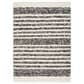 Safavieh Natura NAT329Z 6" x 9" Black and Ivory Area Rug, , large