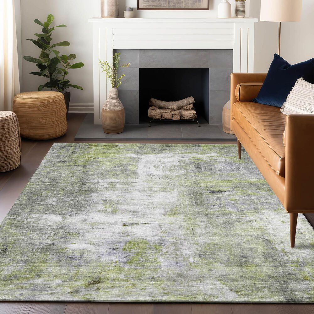 Dalyn Rug Company Ravenna RN1 8&#39; x 10&#39; Aloe Area Rug, , large