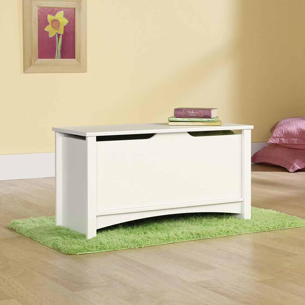 Child Craft Shoal Creek Storage Chest in Matte White, , large
