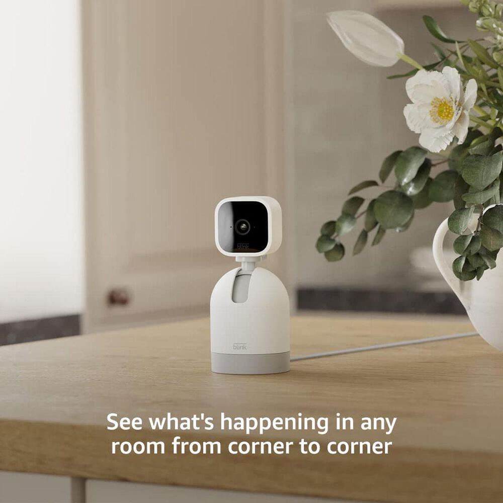 Blink Mini Pan-Tilt Camera in White, , large