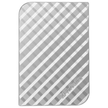 Verbatim 2TB Store "N" Go USB 3.0 Portable Hard Drive  in Diamond Silver, , large