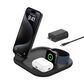Belkin BoostCharge 3-in-1 Magnetic Foldable Wireless Charger in Black, , large