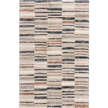 Central Oriental Stonington Silas 7"10" x 9"10" Denim and Blush Area Rug, , large