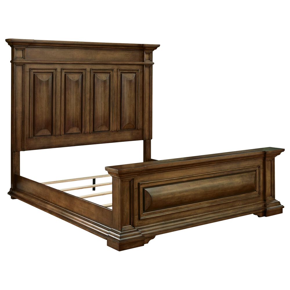 Millenium Frantanna Queen Panel Bed and 2 Nightstands in Brown, , large