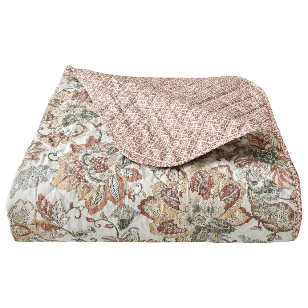 J. Queen New York Janessa 3-Piece Full/Queen Quilt Set in Spice, , large