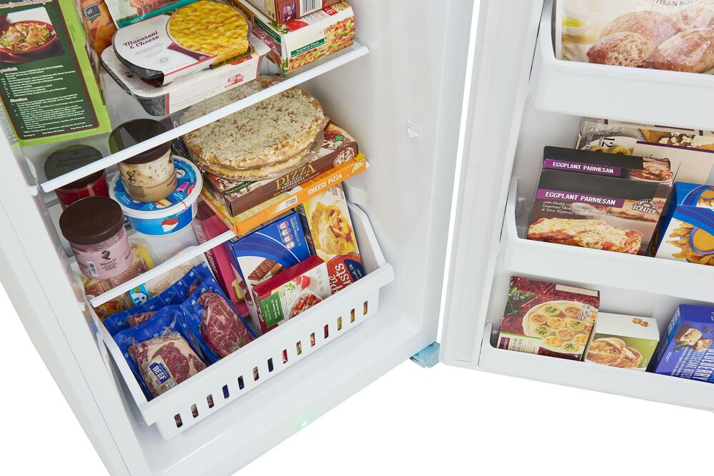 Frigidaire 13 Cu. Ft. Garage Ready Upright Freezer in White, , large