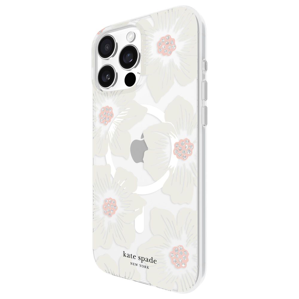 Kate Spade Protective Magsafe Case for Apple iPhone 16 Pro Max in Hollyhock Floral, , large