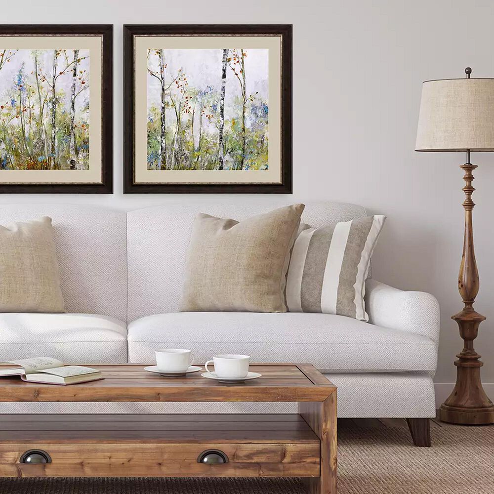 Paragon 41" x 41" Birch Forest II Wall Art in Green, , large