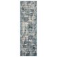 Loloi II Austen 2"4" x 10" Natural and Ocean Runner, , large