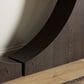 Four Hands Maly Console Table in Coffee Iron and Espresso Oak Veneer, , large