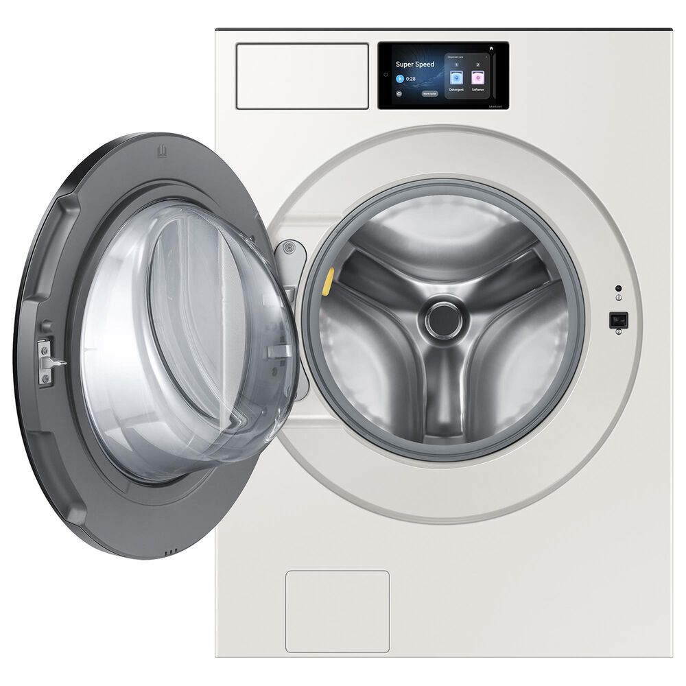 Samsung Bespoke 5.3 Cu. Ft. Front Load Washer in Dark Steel, , large