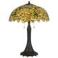 Cal Lighting Sunburst Mosaic Tiffany Table Lamp in Bronze, , large