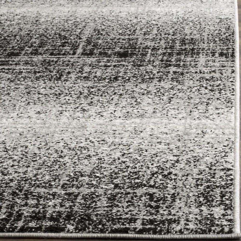 Safavieh Adirondack ADR116A 5&#39;1&quot; x 7&#39;6&quot; Silver and Black Area Rug, , large