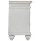Ashley Kanwyn 3 Drawer Nightstand in Distressed Whitewash, , large
