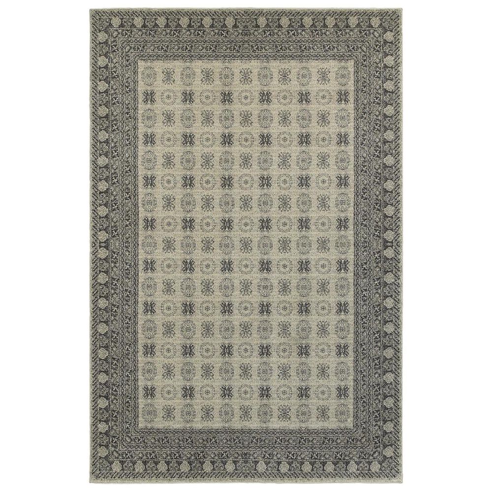 Oriental Weavers Richmond 4440S 9"10" x 12"10" Ivory Area Rug, , large