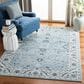Safavieh Isabella 4" x 6" Light Blue and Cream Area Rug, , large