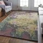 Feizy Amira 10" x 14" Purple and Green Area Rug, , large