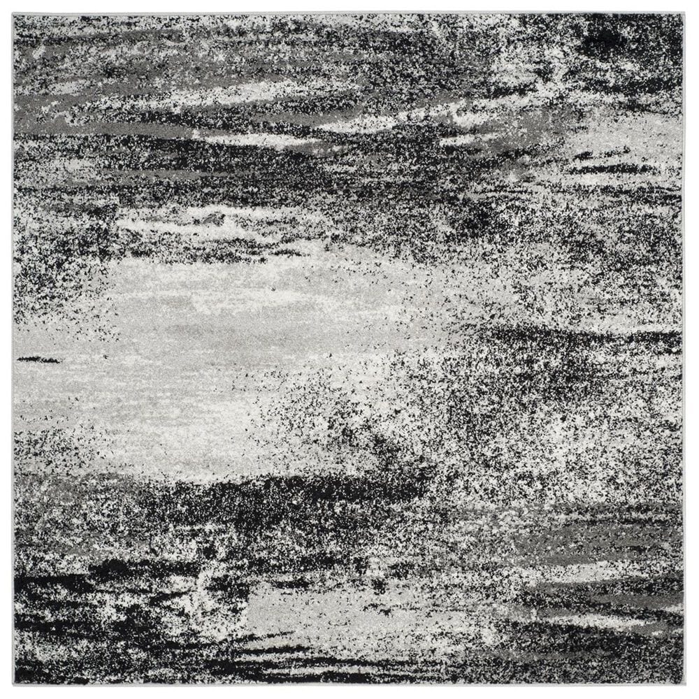 Safavieh Adirondack ADR112G-4SQ 4" x 4" Silver/Multi Square Rug, , large