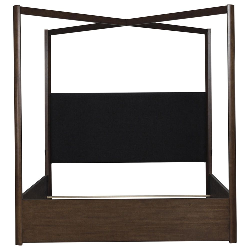 Millenium Dilenno 3-Piece Queen Canopy Bedroom Set in Dark Brown, , large