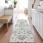 Dalyn Rug Company Silk Road Ivory, Aloe, Blue, Gold, Copper and Taupe 2"3" x 7"6" Runner, , large