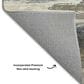 37B Trevi TV8 5" x 7"6" Black Area Rug, , large
