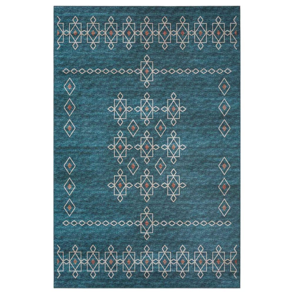 Dalyn Rug Company Sedona Southwestern 4" Round Riverview Indoor/Outdoor Area Performance Rug, , large