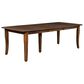 Trailway Llc Bourbon Rectangular Dining Table in Brown - Table Only, , large