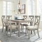 Ashley Parellen Rectangular Dining Table in Gray - Table Only, , large
