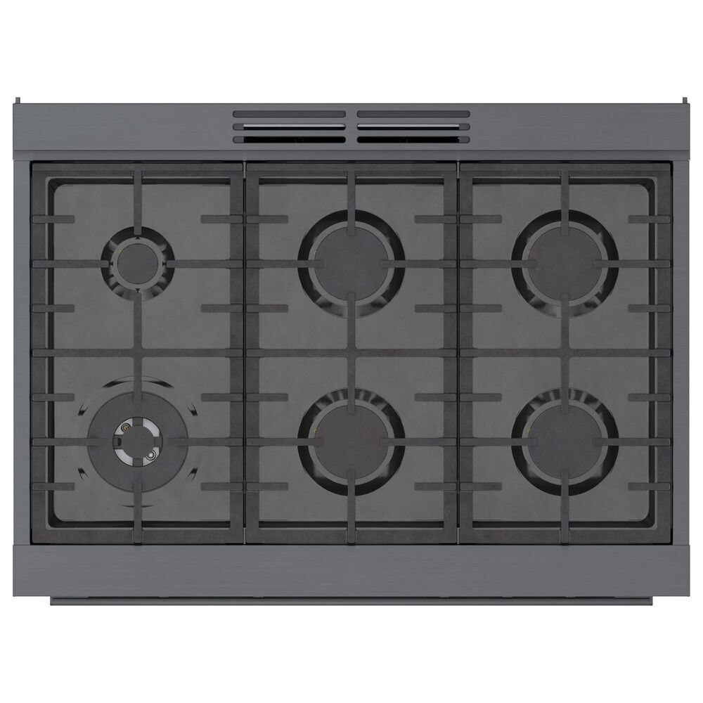 Bosch 36&quot; Freestanding Gas Range in Black Stainless Steel, , large