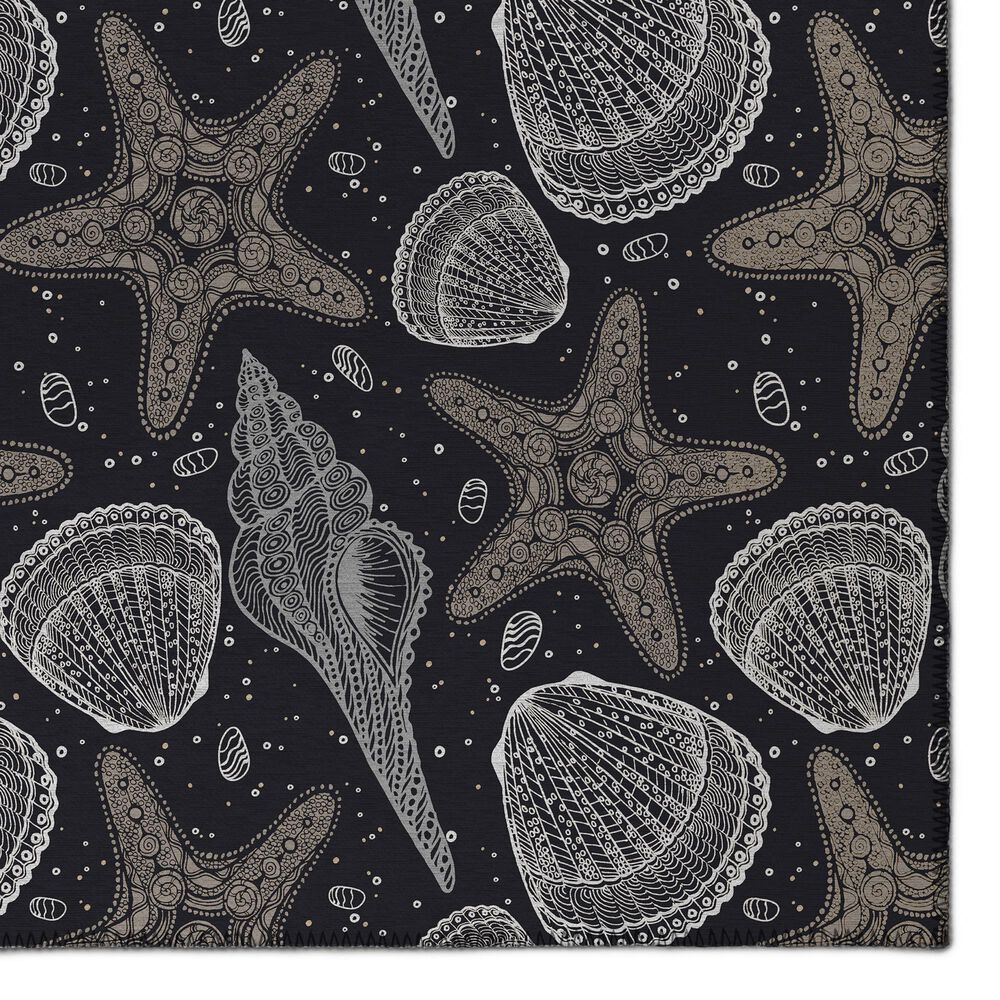 Dalyn Rug Company Seabreeze SZ4 9&#39; x 12&#39; Black Area Rug, , large