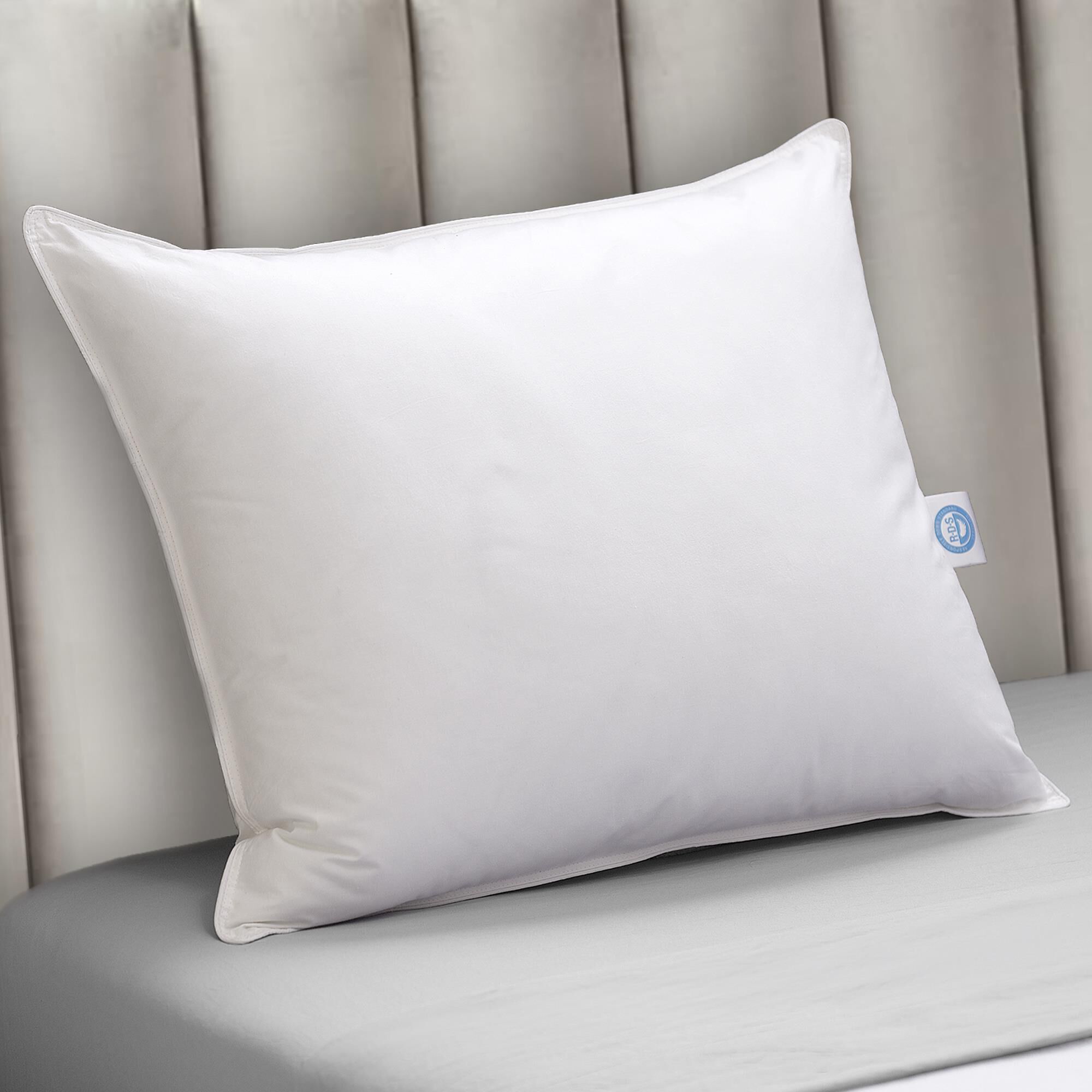 Allied Home Goose Down RDS Queen Pillow in White NFM