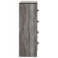 Ashley Bronyan 4-Drawer Chest in Dark Gray, , large