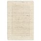 Nourison Ridge Ivory 2" x 3" Area Rug, , large