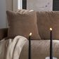 Rowe Furniture Lilah Stationary Sofa in Fawn Brushed Velvet, , large