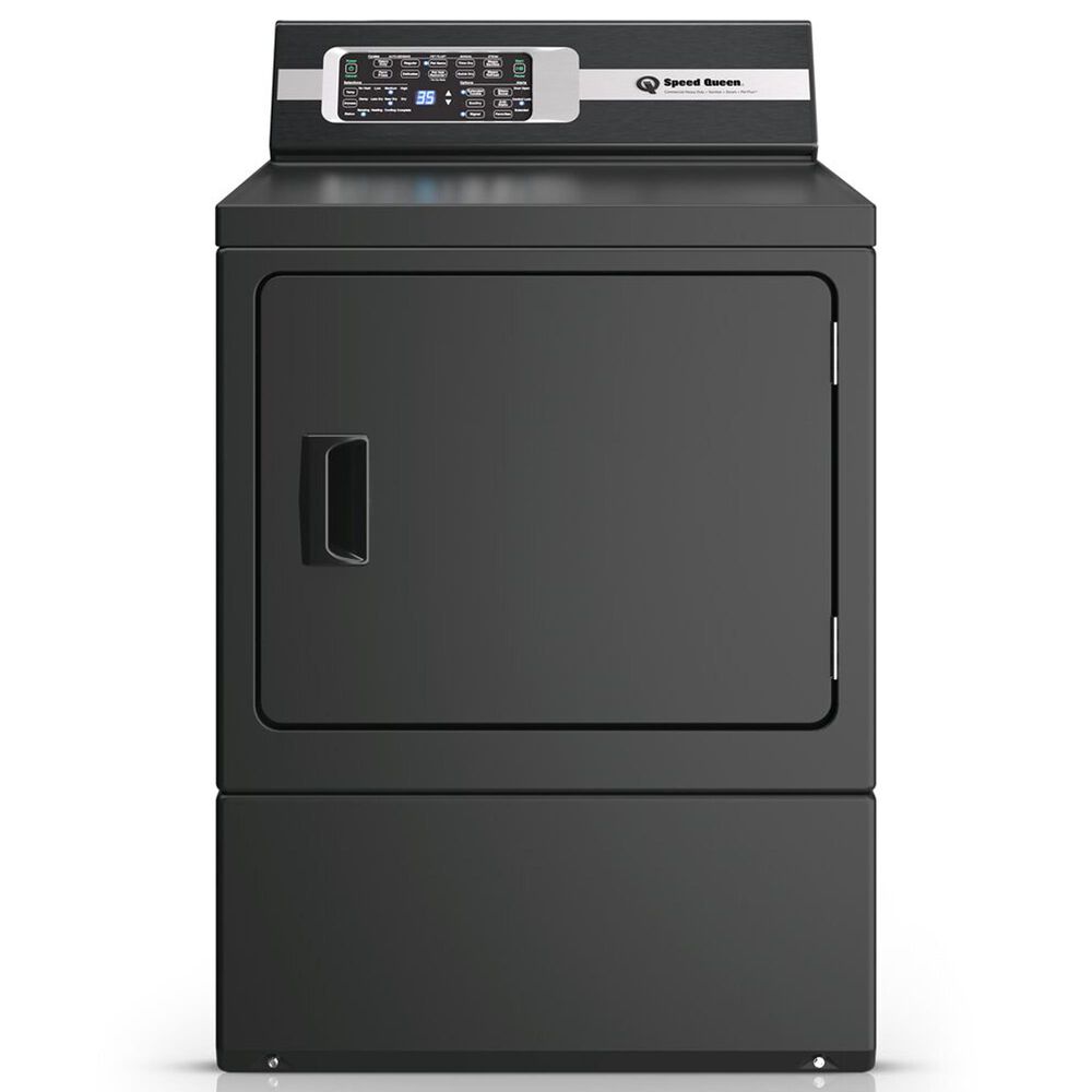 Speed Queen 3.2 Cu. Ft. Top Load Washer and 7 Cu. Ft. Gas Dryer Laundry Pair in Matte Black, , large