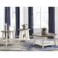 Ashley Bolanbrook 3-Piece Occasional Table Set in White and Weathered Oak, , large