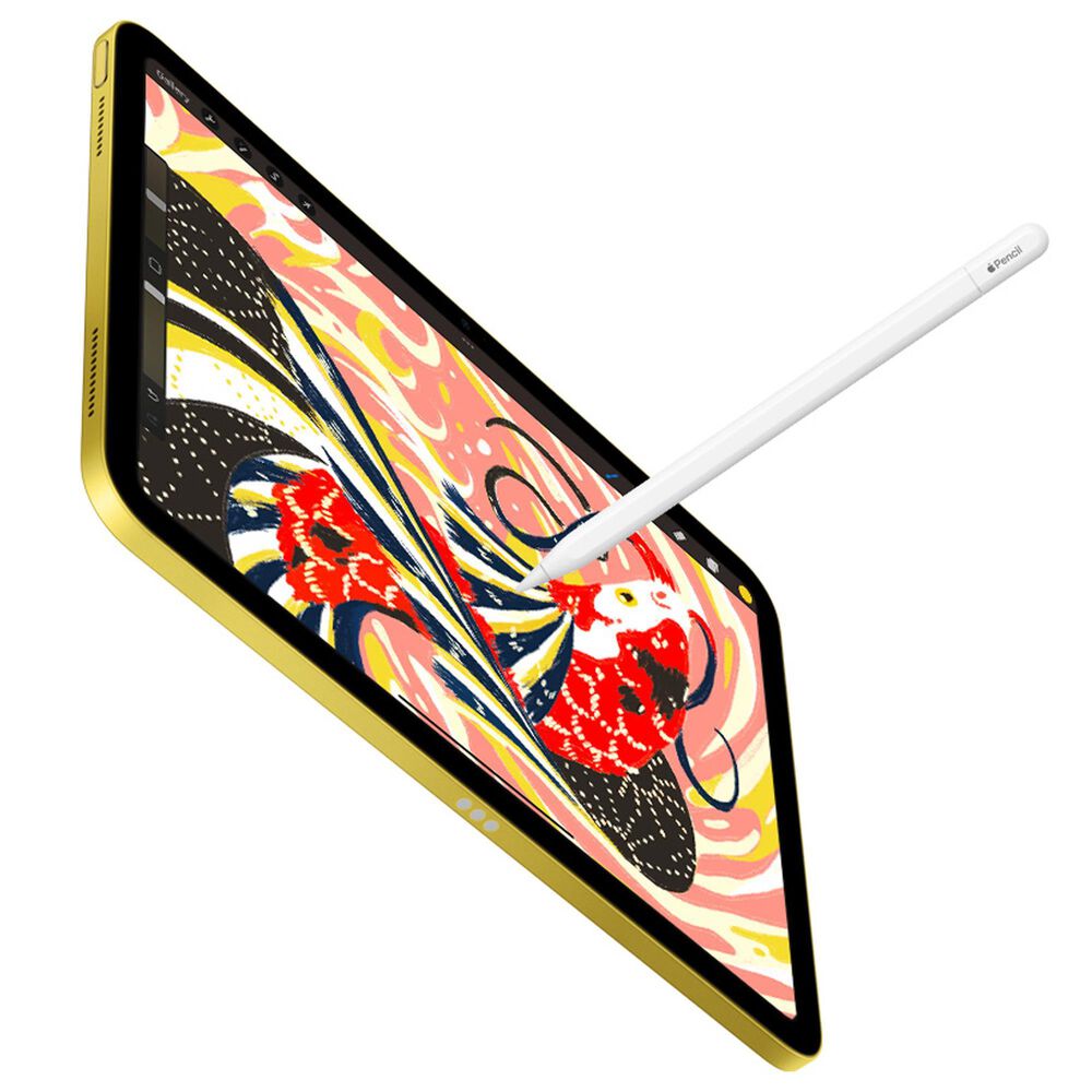 Apple iPad 11-Inch A16 Chip with Wi-Fi only - 512GB in Yellow with 2-Year AppleCare+, , large