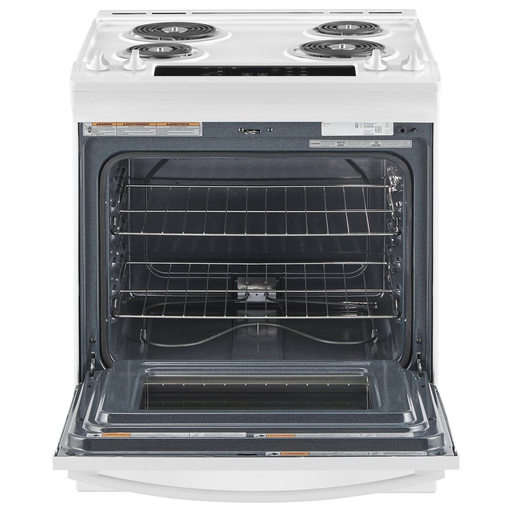 Whirlpool 4.8 Cu. Ft. Slide-in Electric Range in White, , large