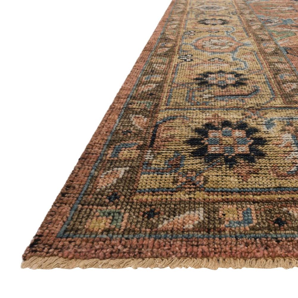 Loloi Heirloom HQ-08 10&#39; x 14&#39; Brick and Sand Area Rug, , large
