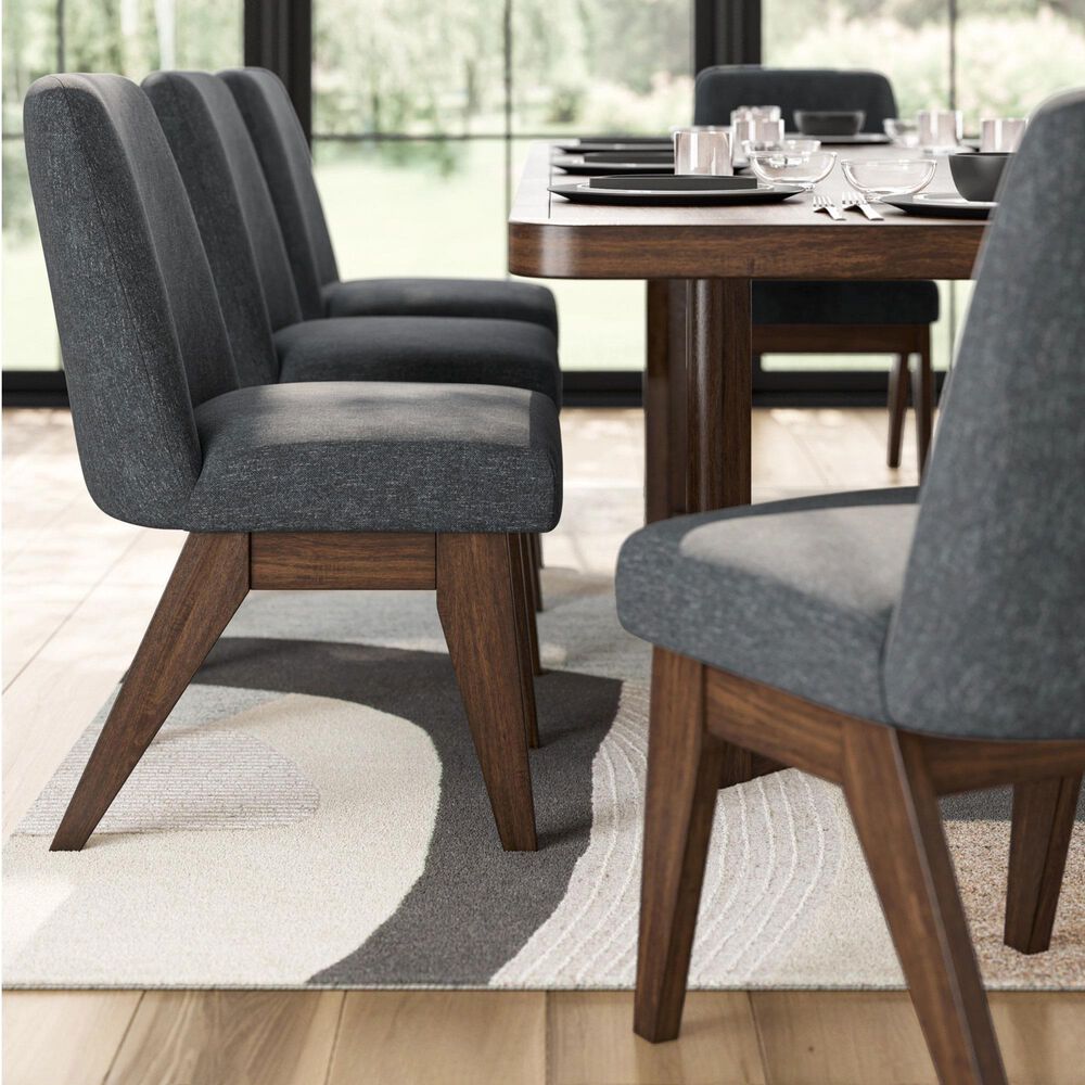 MILLENNIUM Dilenno 7-Piece Rectangular Dining Set in Rich Warm Brown, , large